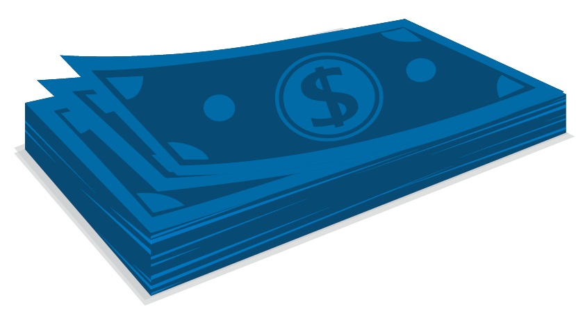 pile of cash
