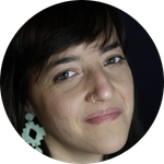 Leah Millis smiles to camera