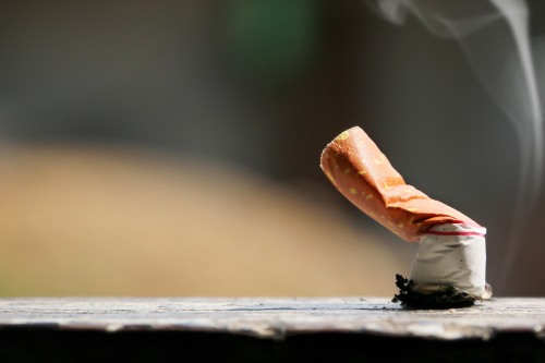 cigarette butt