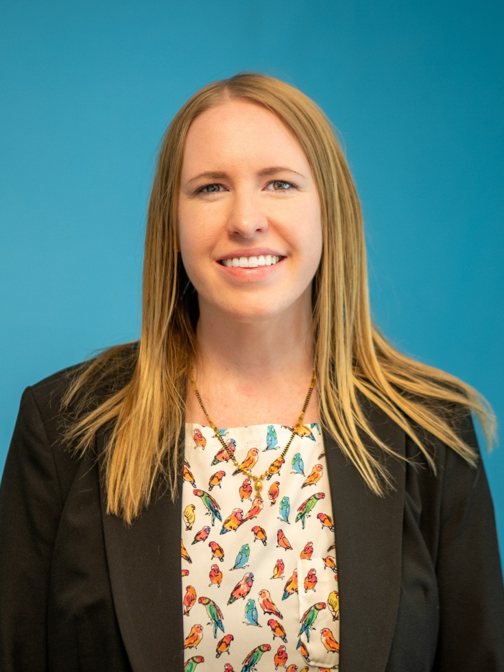 Smiling headshot of Ashley Stacy-Boddapati, MPH ’25.