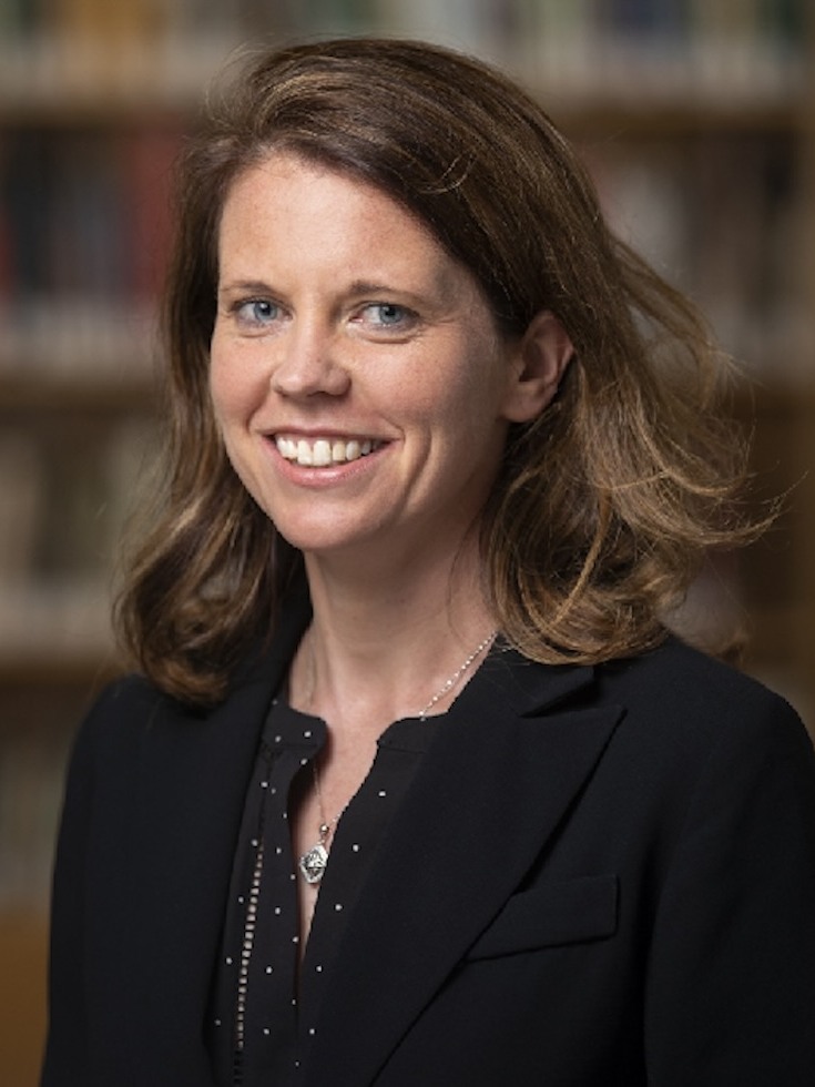 Woman smiling