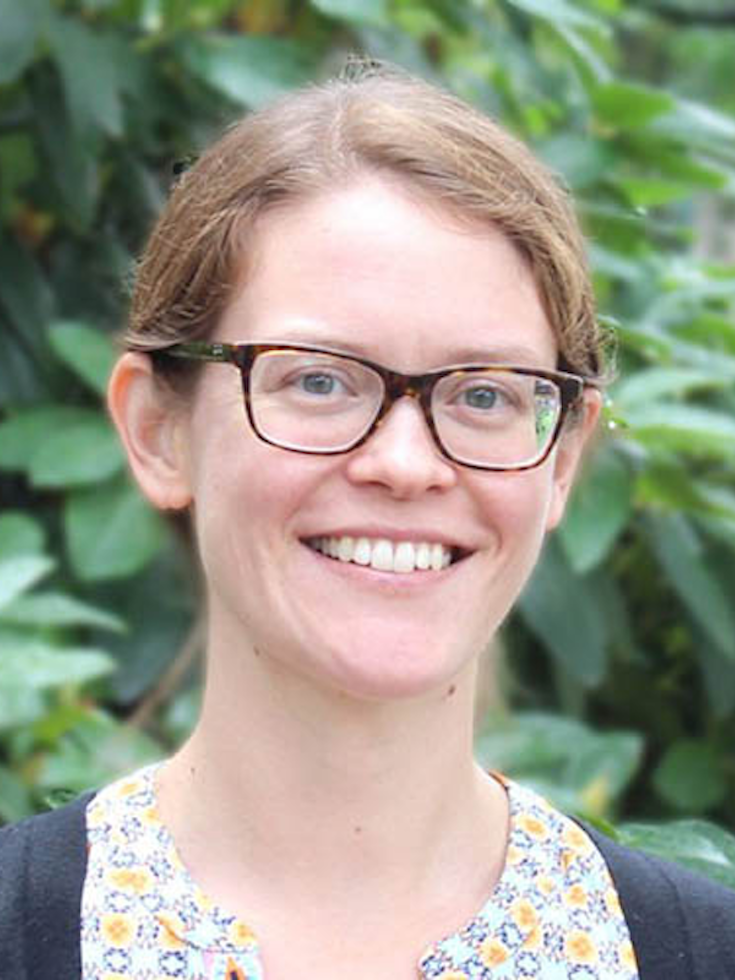 Woman smiling