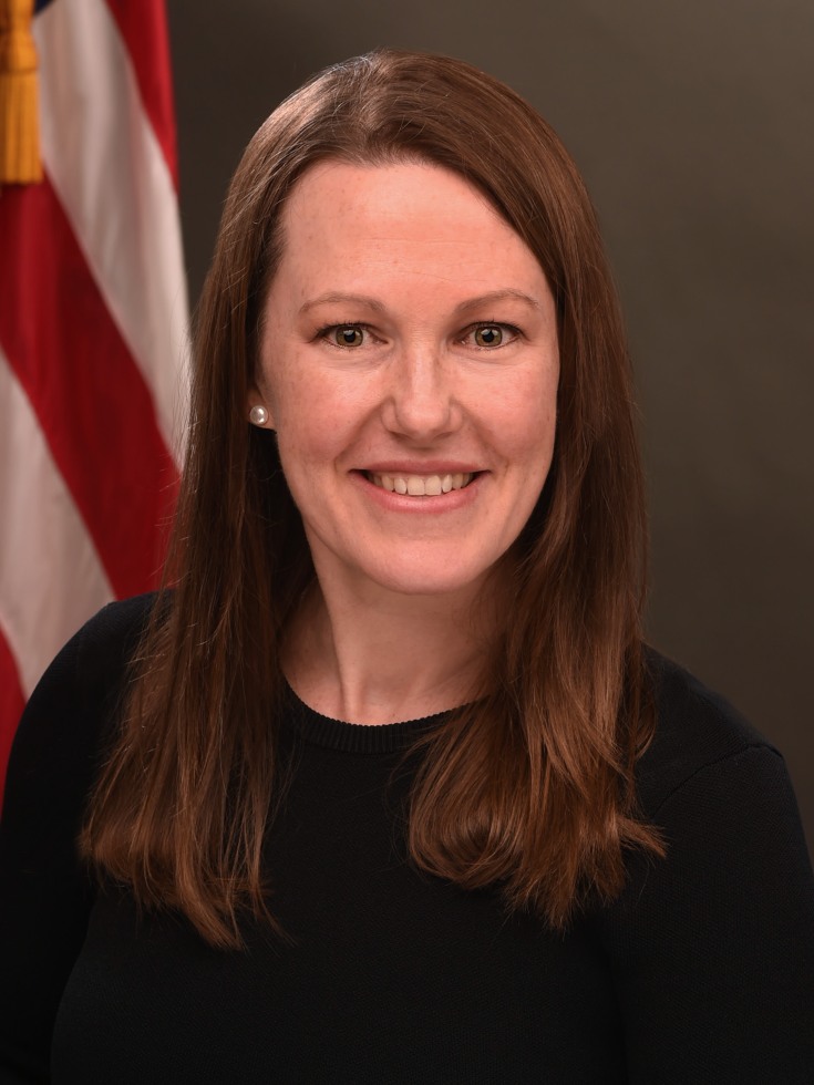 Woman smiling