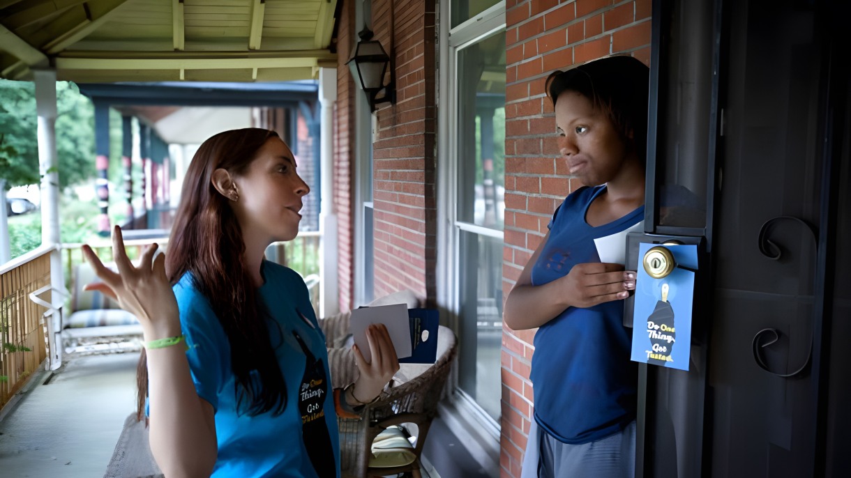 Door-to-door public health