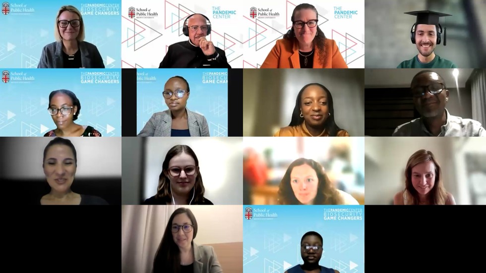 Biosecurity Fellows virtual graduation ceremony